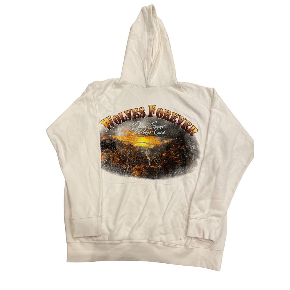 Mens Darc Sports Wolves Club Wolves Forever Limited Run Hoodie sz XL